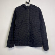 Black North Face Light Puffer Jacket Womens Large