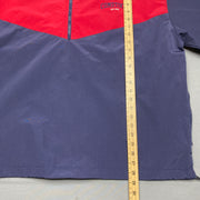 Vintage Navy and Red Game Windbreaker Men's XL