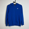 Blue 00s Nike Hoodie Pullover Women's Small y2k