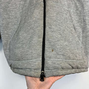 Black and Grey Adidas Reversible Jacket Women's Medium