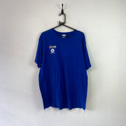 Blue Graphic Print T-Shirt XL