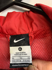 Red Nike Windbreaker Women's XL