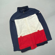 Navy White Red Tommy Hilfiger Jacket Women's XL