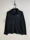 Black Patagonia Half Zip-up Fleece Women's Medium