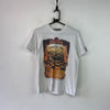 White Graphic Print T-Shirt Large