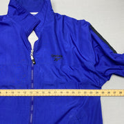 Blue Reebok Windbreaker men's Large