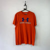 Orange Under Armour T-Shirt Large