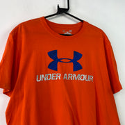 Orange Under Armour T-Shirt Large