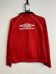 00s Red Umbro Track Jacket Women's Medium