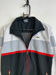 Black and White Lacoste Windbreaker Men's Small