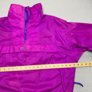 Purple Columbia Windbreaker Women's Large