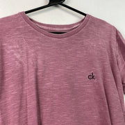 Pink Calvin Klein T-Shirt Small