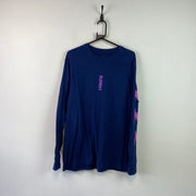 Navy Long Sleeve T-Shirt Large