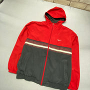 Black and Red Nike Windbreaker Men's XL