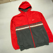 Black and Red Nike Windbreaker Men's XL