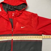 Black and Red Nike Windbreaker Men's XL