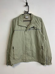 00s Khaki Green Adidas Windbreaker Men's Medium