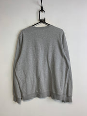 Grey Guess Badge Sweatshirt Men's Large