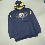 00s Navy Nike Basketball Hoodie Women's XL