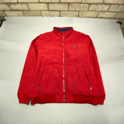 Red Lands End Jacket Men's Large