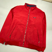 Red Lands End Jacket Men's Large