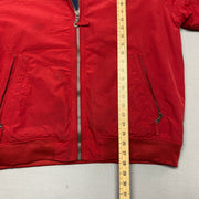 Red Lands End Jacket Men's Large