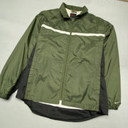 Vintage 90s Green Nike Windbreaker Men's Medium