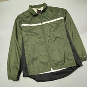 Vintage 90s Green Nike Windbreaker Men's Medium