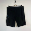 Vintage Black Russell Athletic Cargo Shorts Men's Large