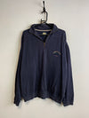 Vintage Navy Tommy Bahama Embroidery Zip-through Hoodie Men's Large