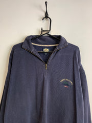 Vintage Navy Tommy Bahama Embroidery Zip-through Hoodie Men's Large