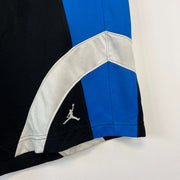 Black and Blue Jordan Basketball Sport Shorts Men's Large