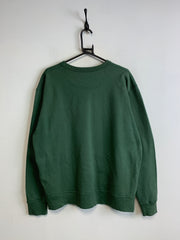 Green Champion Chest Logo Sweatshirt Men's Large