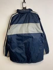 00s Navy and Grey Umbro Jacket Men's XL