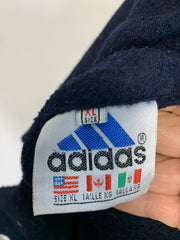 Vintage 90s Navy and Blue Adidas Reversible Jacket Men's XL