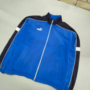 Black and Blue Puma Windbreaker Men's medium