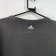 00s Black Adidas Sweatshirt Men's Large