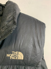 Black North Face 700 Down Puff Gilet Men's XL