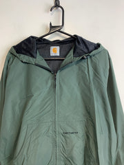 Green Carhartt Windbreaker Men's Large