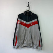 Black Red Grey Adidas Windbreaker Men's Large