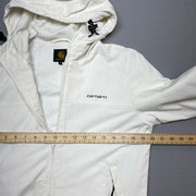 White Carhartt Jacket Men's Small