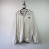 White Adidas Track Jacket Men's XL