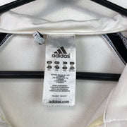 White Adidas Track Jacket Men's XL