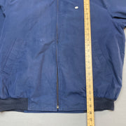 Blue Lacoste Harrington Jacket Men's Large