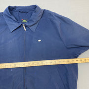 Blue Lacoste Harrington Jacket Men's Large