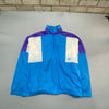 Vintage 90s Blue and White Nike Windbreaker Men's Medium