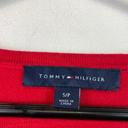 Red Tommy Hilfiger Jumper Women's Small