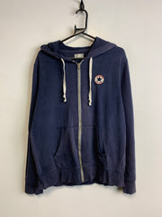 Navy Coverse zip up Hoodie Women's XL