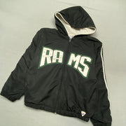 Vintage Black Rams Jacket youth's Medium