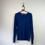 Blue Tommy Hilfiger Jumper Women's Medium